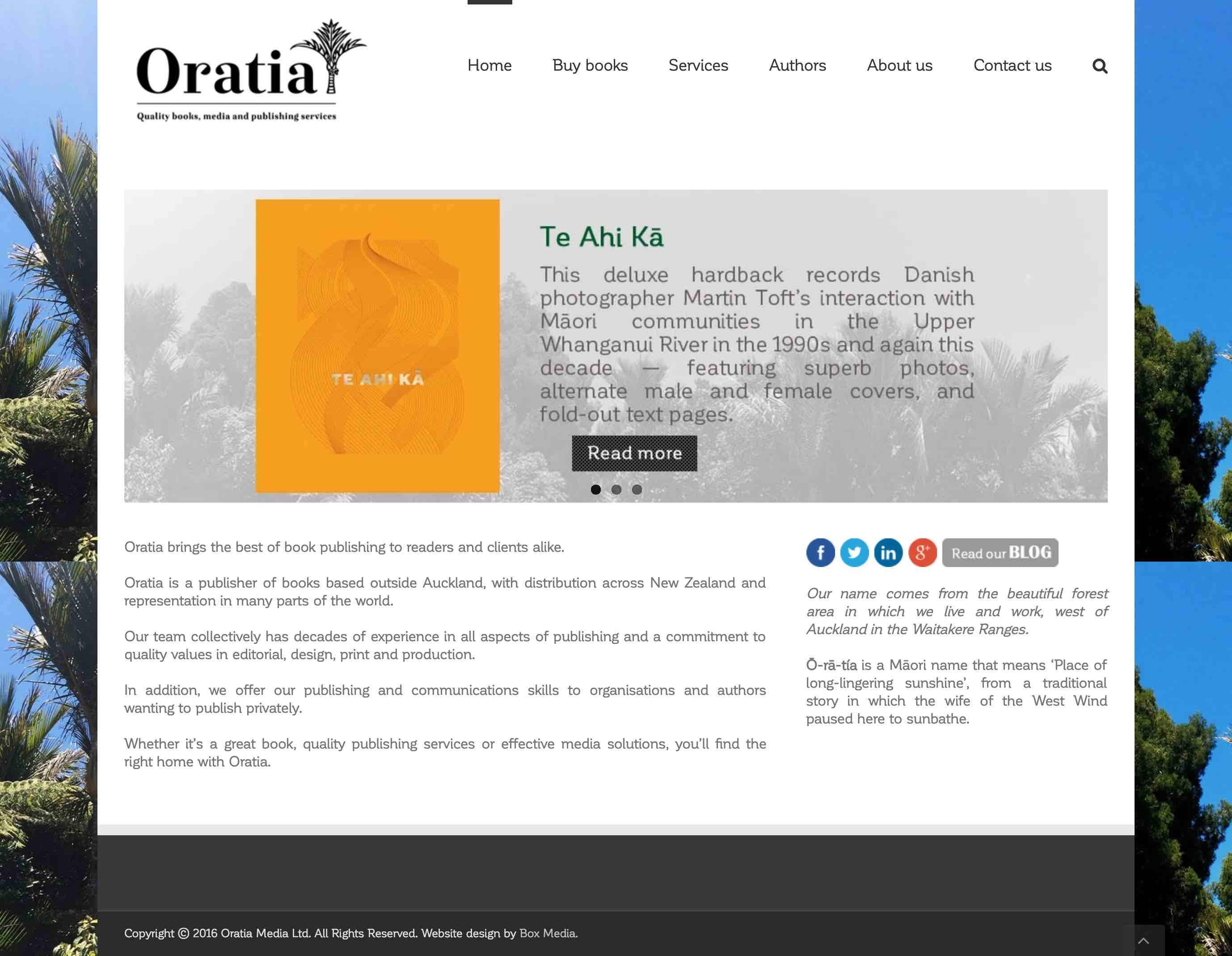 Oratia Media